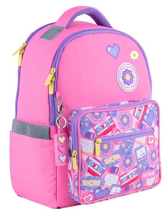 Рюкзак школьный для девочки младших классов KITE Education K24-770M-2 Love is Love (2296749529)