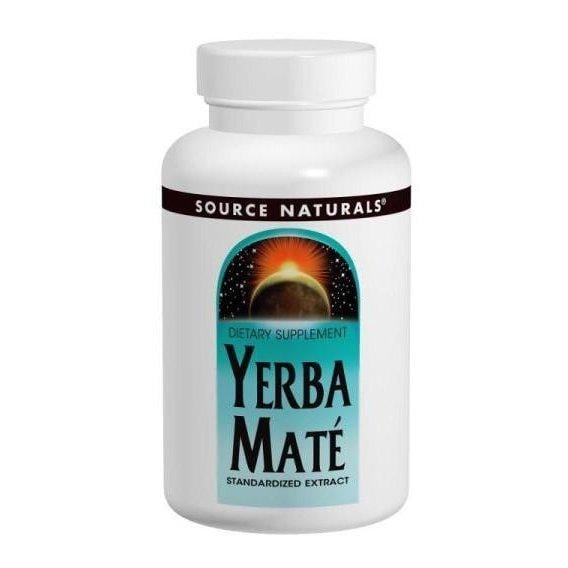 Тонизирующее средство Source Naturals Yerba Mate 600 мг 90 Tabs
