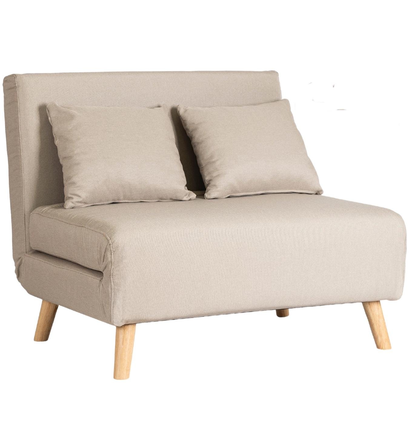 Диван розкладний Mebel Elite MARRY 2 Бежевий (ME.MARRY2/BZ/DNAT/T/FW)