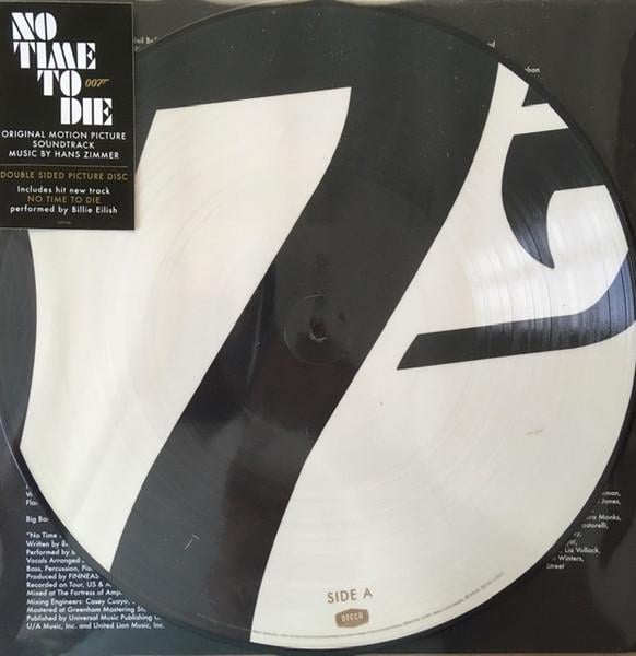 Виниловая пластинка LP Hans Zimmer James Bond 007 No Time To Die Picture Disc (LPIDI0234)