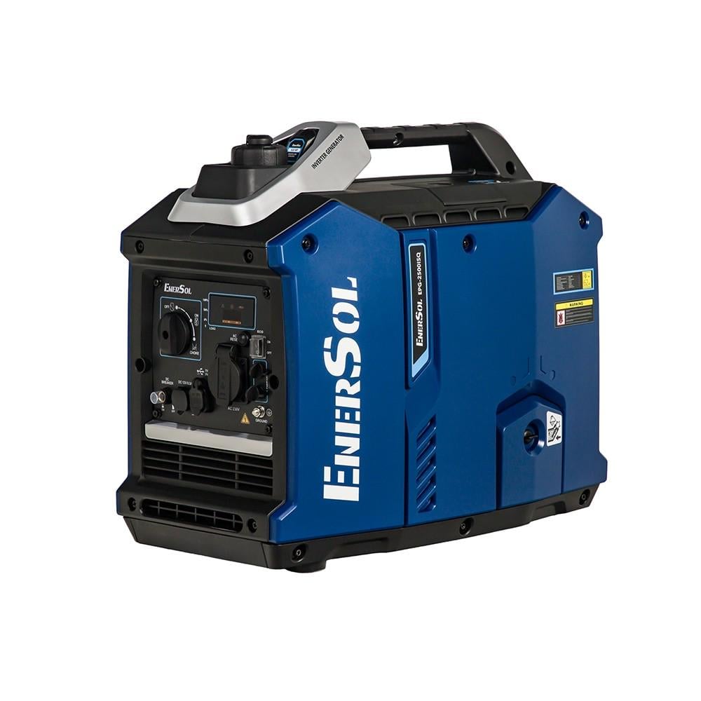 Генератор инверторный бензиновый EnerSol EPG-2500ISQ 230V 2,3/2,5 кВт с ручным стартером Синий (35699118)