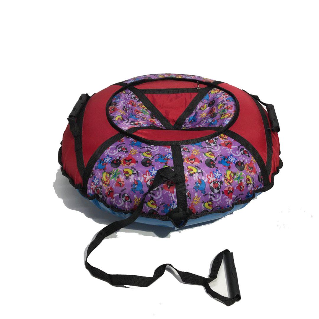 Надувные санки-ватрушка Kospa 120 см Комикс/Красный (048)