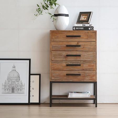 Комод Loft NS-272 930x600x350 мм Черный (6156d5933edc877ba8589b6f)