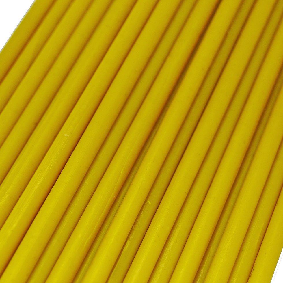 Свічки воскові 20 см 50 шт. Жовтий (JVS-20) - фото 3 Свічки воскові 20 см 50 шт. Жовтий (JVS-20) - фото 3