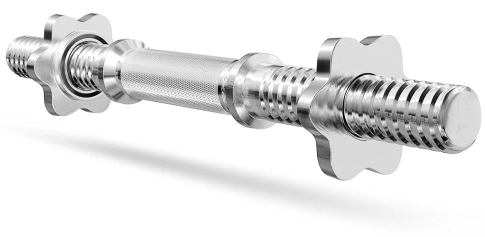 Гантель разборный RN-Sport с хромированным грифом 26 кг (2764274348) - фото 2