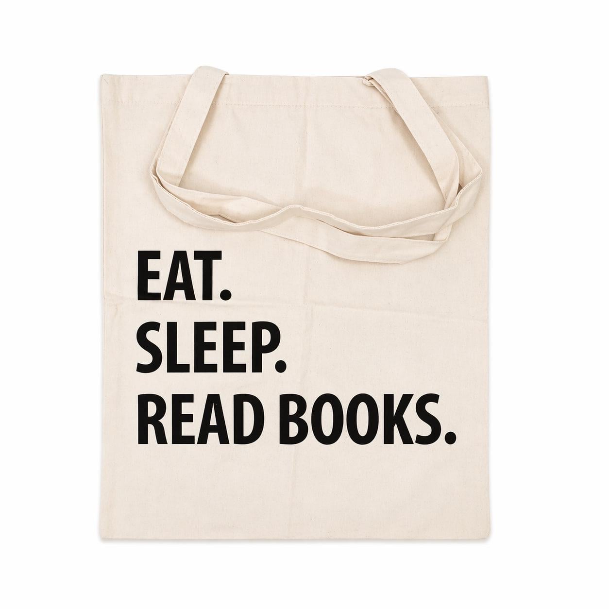 Сумка-шопер It Sleep Read Books хлопчатобумажный Бежевый (SU-BG-001)