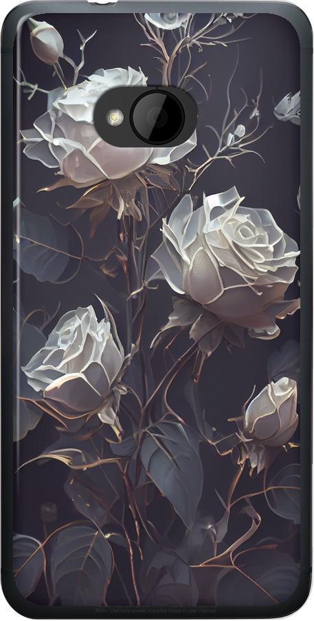 Чехол на HTC One M7 Розы 2 (5550u-36-42517)