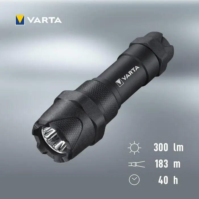 Фонарик ручной Varta Indestructible F10 PRO 18700 6W 3xAAA/18500 300Lm IP67 (4837) - фото 8