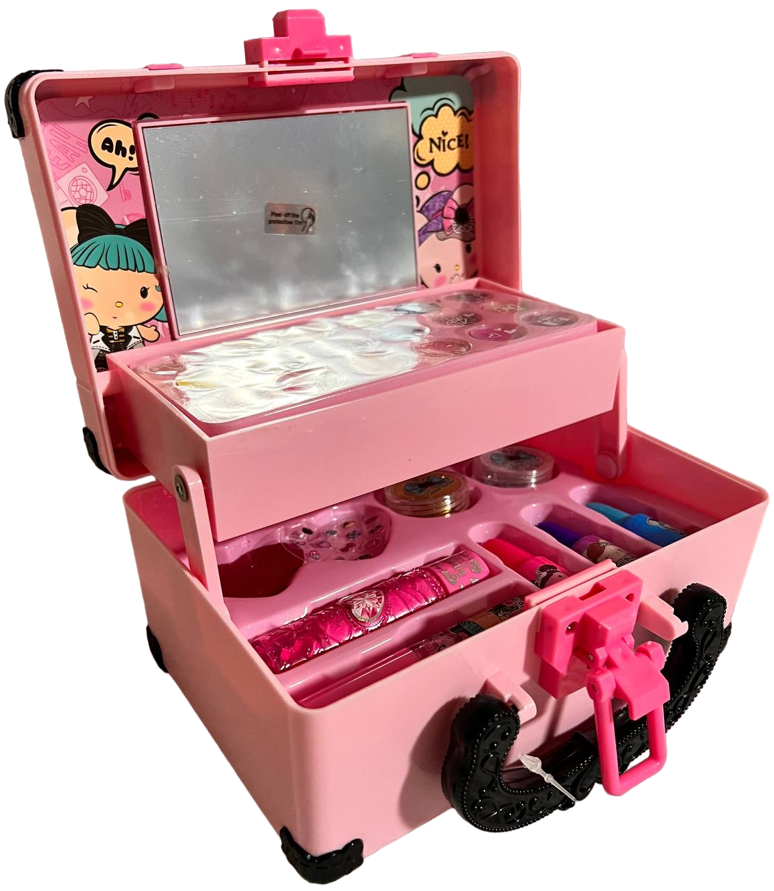 Набір дитячої декоративної косметики у валізці (85487)