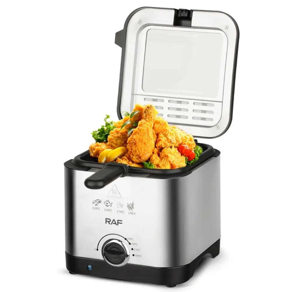 Фритюрниця для смаження без олії RAF R.5300 Deep Fryer 2,5 л 1000 Вт (14255) - фото 7