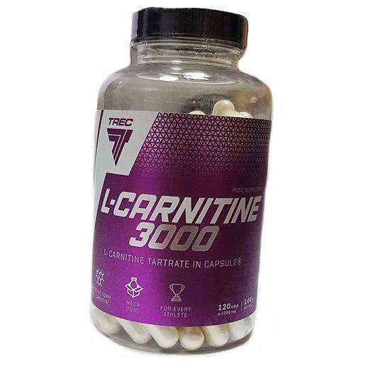 Л Карнитин Trec Nutrition L-Carnitine 3000 120 капс. (02101012)