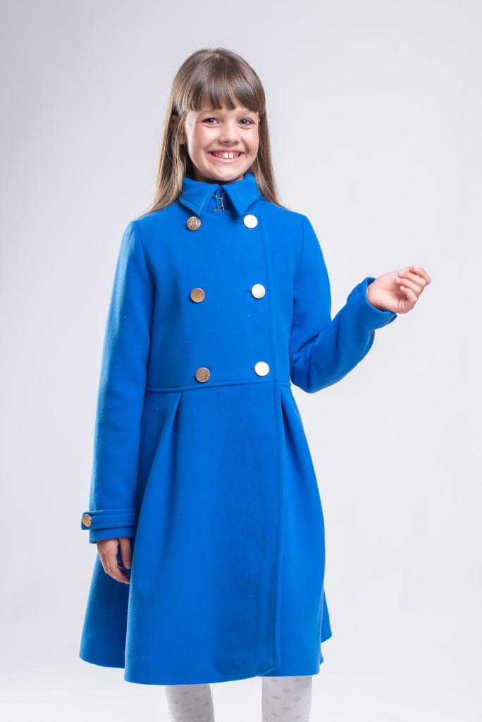 Пальто дитяче демісезонне для дівчинки 134-140 см Електрик (Pv/134-140) - фото 3 Пальто дитяче демісезонне для дівчинки 134-140 см Електрик (Pv/134-140) - фото 3