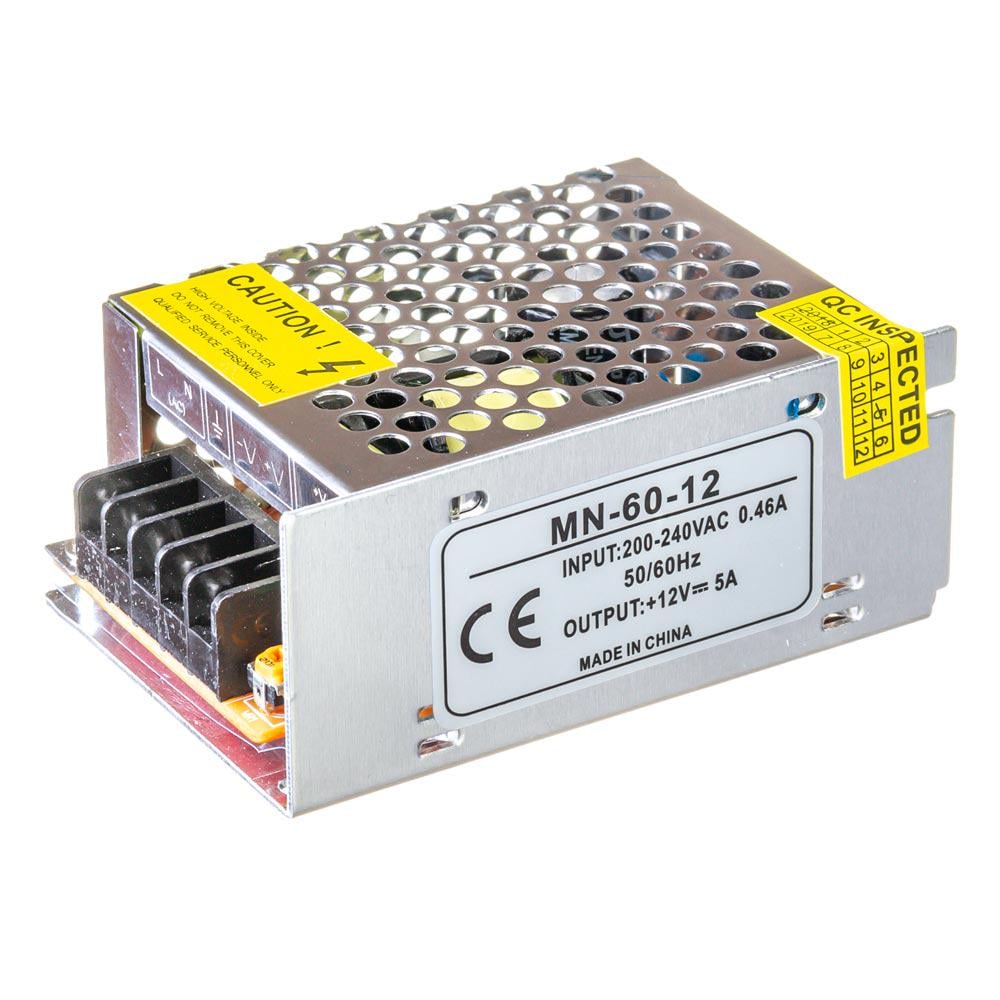 Блок питания Led MN 12 V 5 A 60 Вт IP20