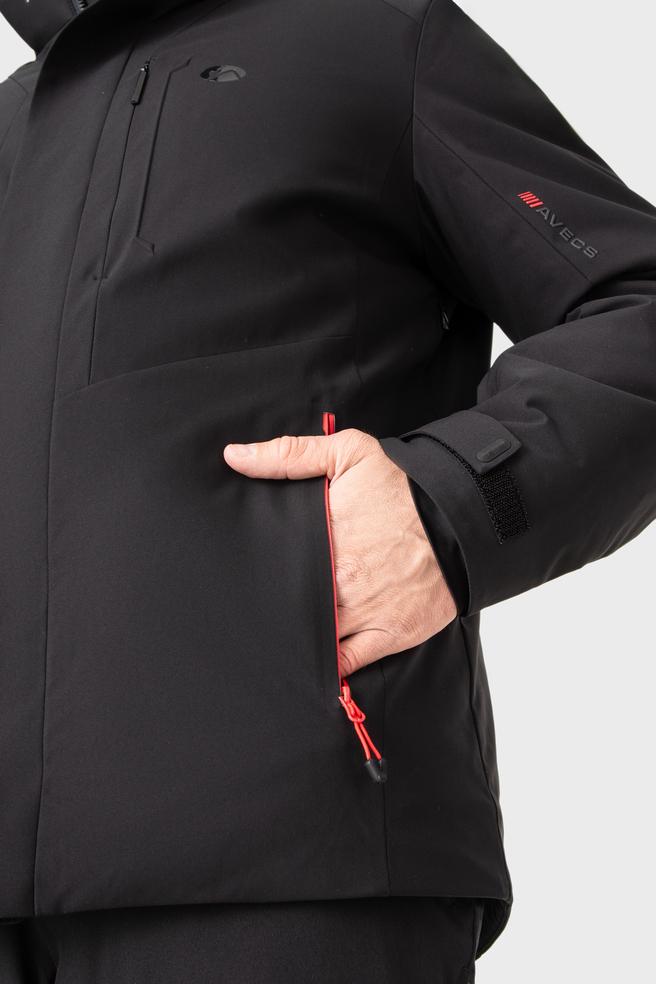 Куртка горнолыжная Avecs 70525/1 3XL Черный - фото 8 Куртка горнолыжная Avecs 70525/1 3XL Черный - фото 8