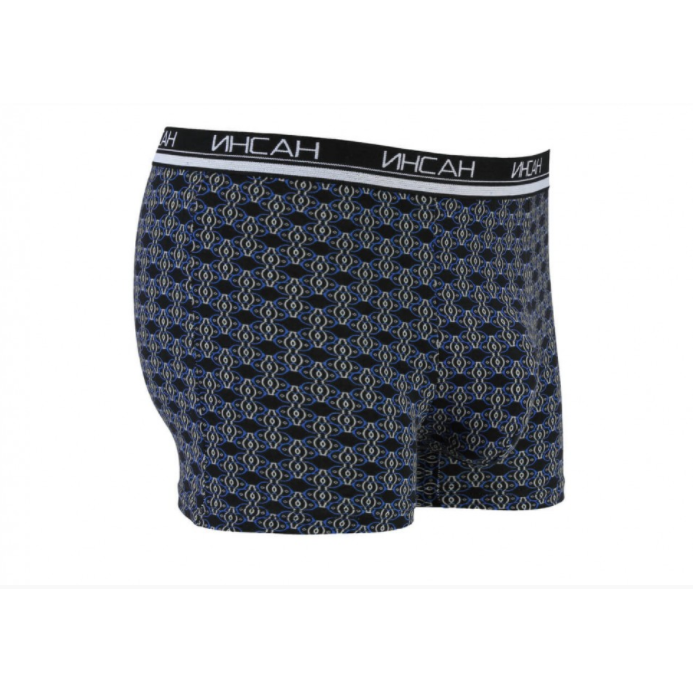 Мужские трусы ИНСАН Стрейчевые с бамбуком L Темно-синий (18485)