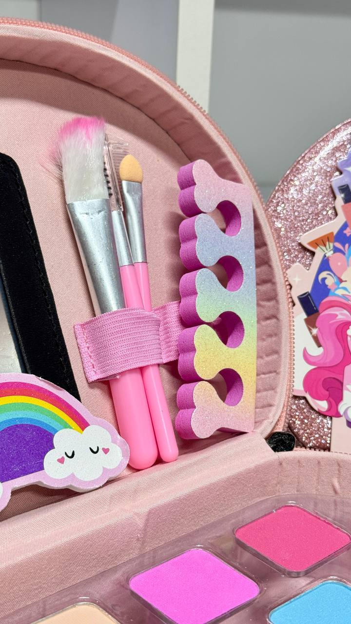 Набір косметики для дівчаток B510 з сумкою на 31 елементи Рожевий (2770142744) - фото 5 Набір косметики для дівчаток B510 з сумкою на 31 елементи Рожевий (2770142744) - фото 5