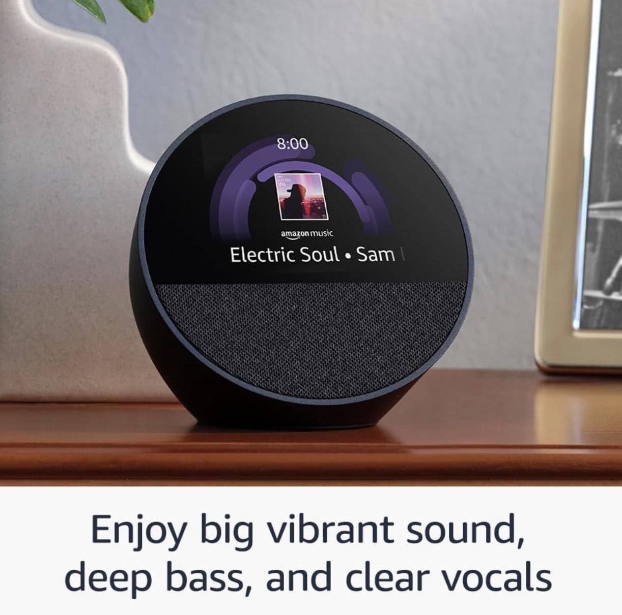 ᐉ Умная колонка Amazon Echo Spot 2024 release Smart alarm clock