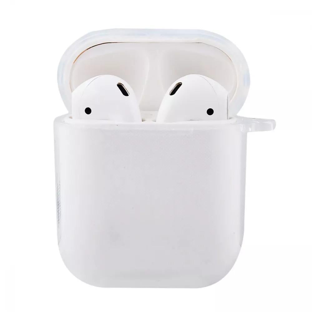 Чохол для навушників PRC Clear Case AirPods 1/2 Transparent (14197299) - фото 3