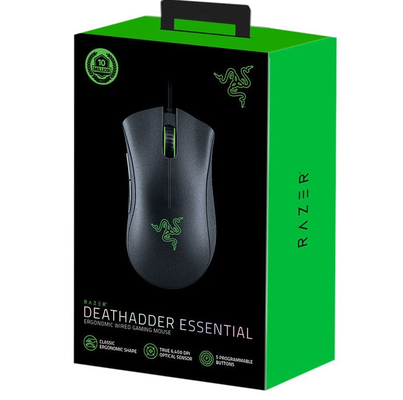 Ігрова миша провідна кіберспортивна Razer Deathadder Essential 6400DPI китайська версія - фото 3