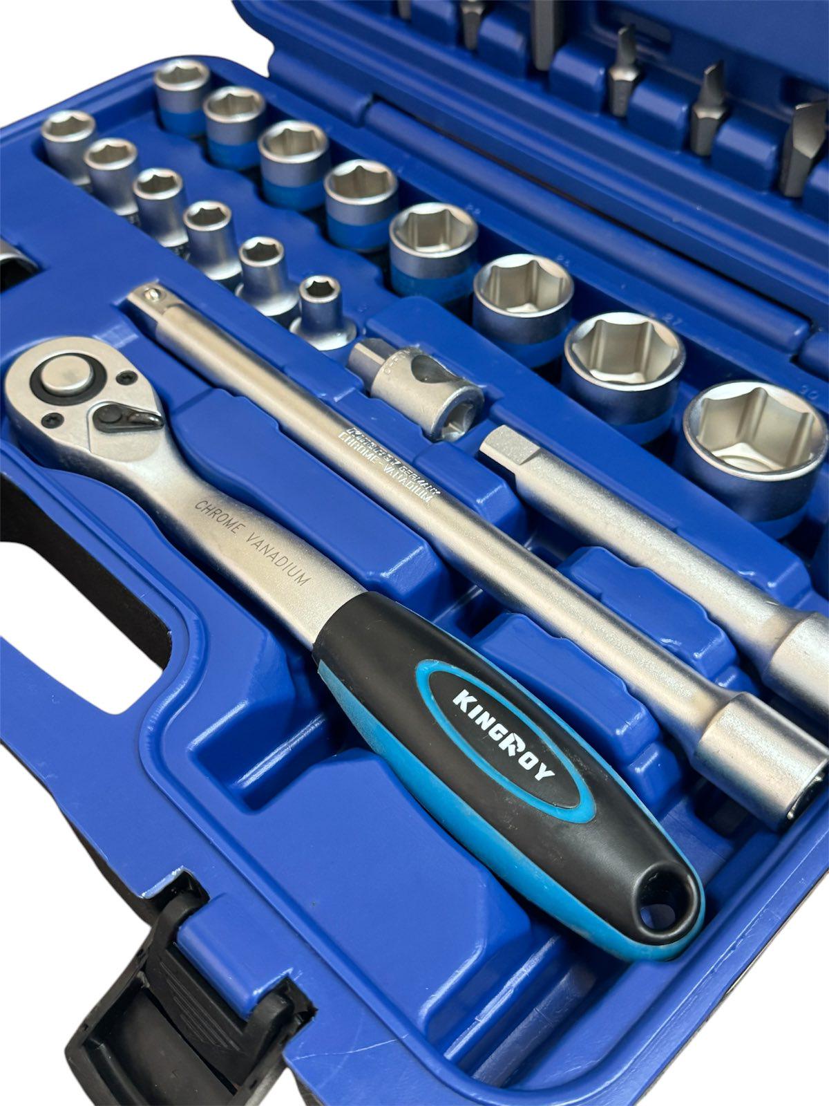 Набір інструментів KING ROY 56 пр. (13057) - фото 3 Набір інструментів KING ROY 56 пр. (13057) - фото 3