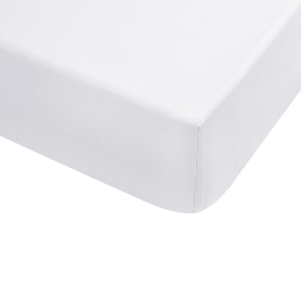 Простыня на резинке с наволочками Lotus Home Leona сатин premium 160х200+50х70 см Белый (21955490) - фото 2 Простыня на резинке с наволочками Lotus Home Leona сатин premium 160х200+50х70 см Белый (21955490) - фото 2