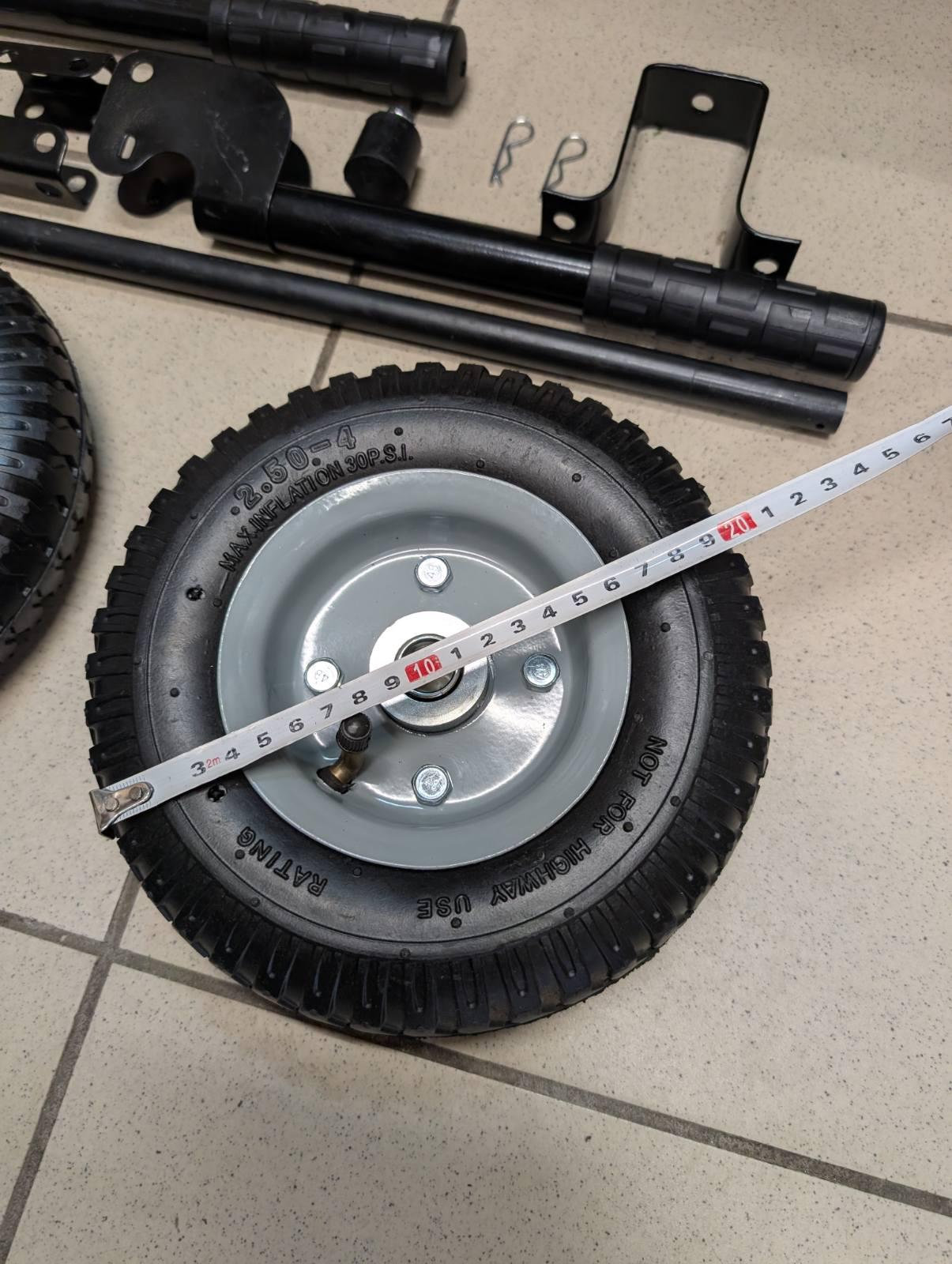 Набор надувных колес для генератора с металлическими ручками для транспортировки 3D (2104618834) - фото 9 Набор надувных колес для генератора с металлическими ручками для транспортировки 3D (2104618834) - фото 9
