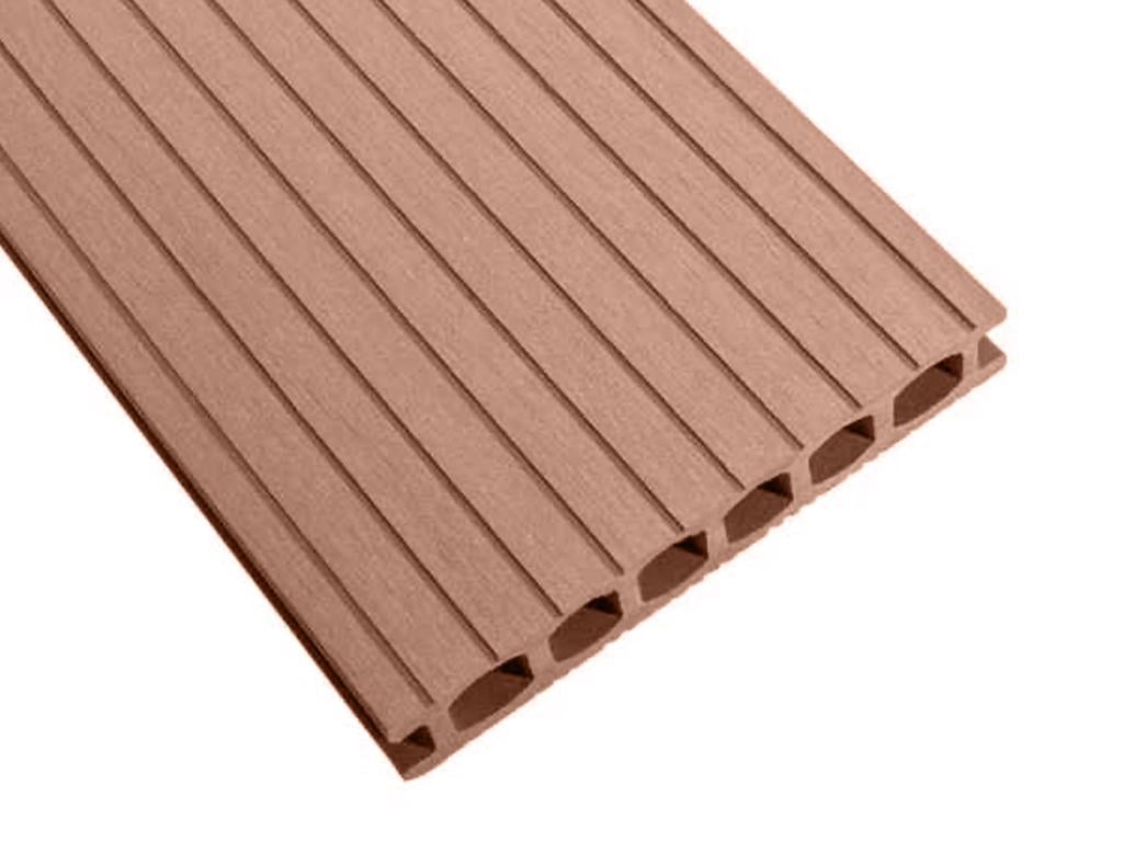 Терасна дошка Holzdorf тип Д браш 162×24х2400 мм Каштан (28673284)