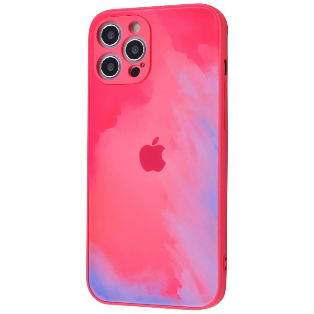 Чехол PRC Bright Colors case TPU для iPhone 12 Pro Max Crimson с рисунком