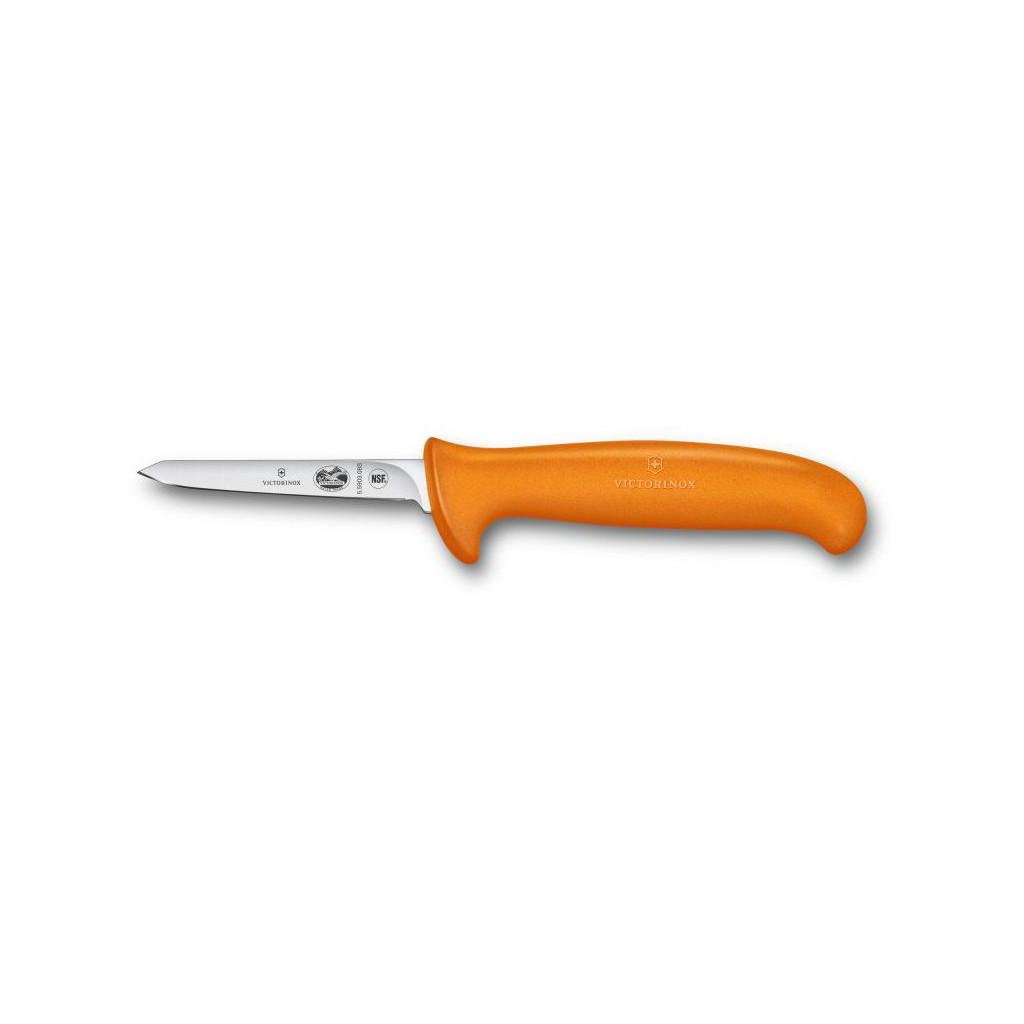 Кухонний ніж Victorinox Fibrox Poultry Small 8 см Orange (5.5909.08S)