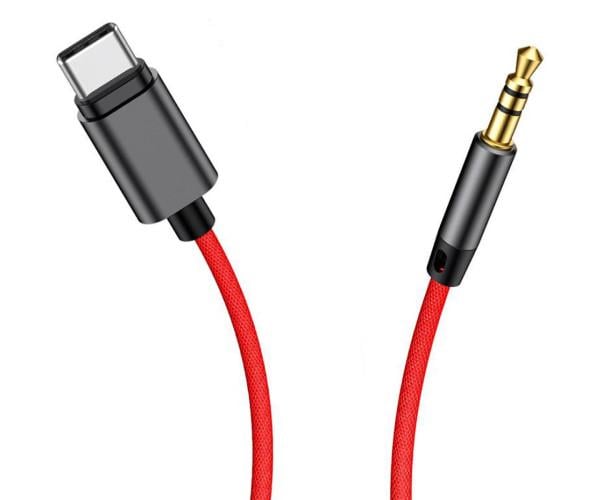 Аудіо-кабель Baseus M01 Yiven Type-C male To 3.5 male Black