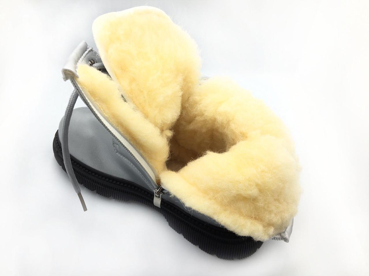 Черевики зимові для дівчаток Канарейка X8220-5/34 р. 34 Сріблястий - фото 2 Черевики зимові для дівчаток Канарейка X8220-5/34 р. 34 Сріблястий - фото 2