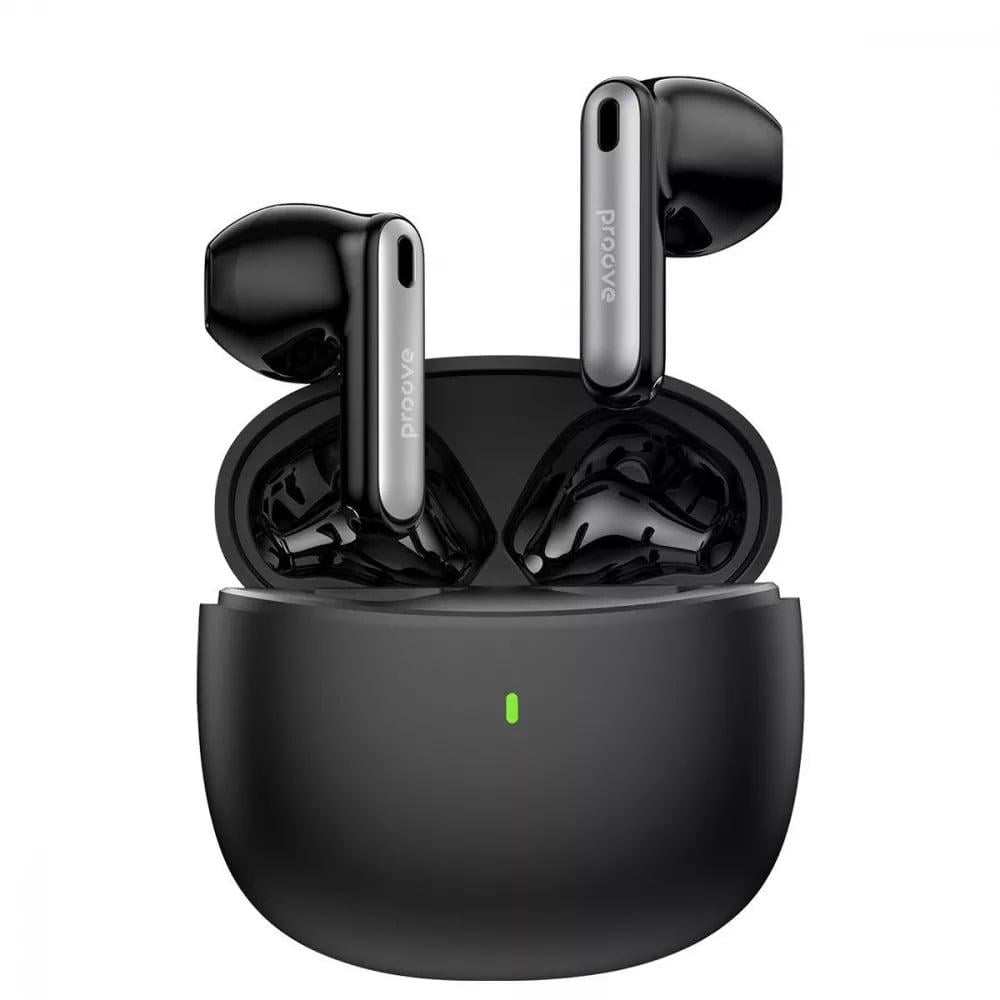 Наушники беспроводные Proove Intro TWS APP с Bluetooth 5.4 Black (TWYP53002201)