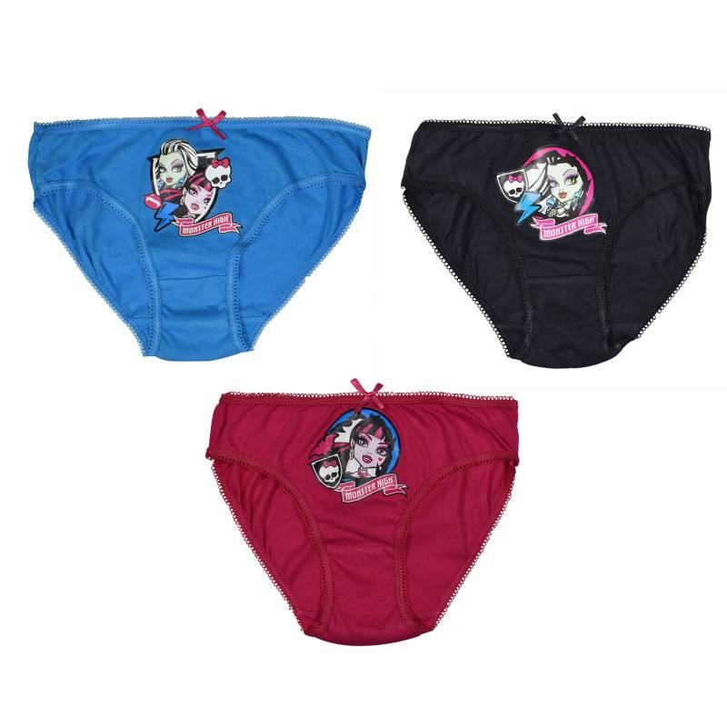 Трусики для девочки Monster High MH03304 110 см 3 шт. Разноцветный (65385)