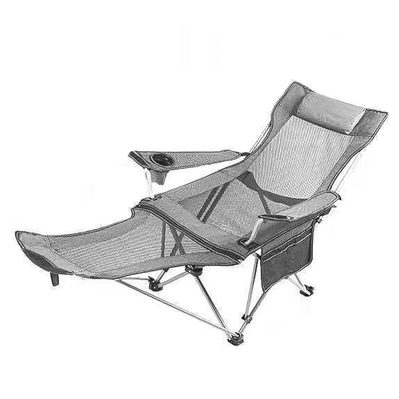 Розкладне крісло туристичне шезлонг SW233 Gray