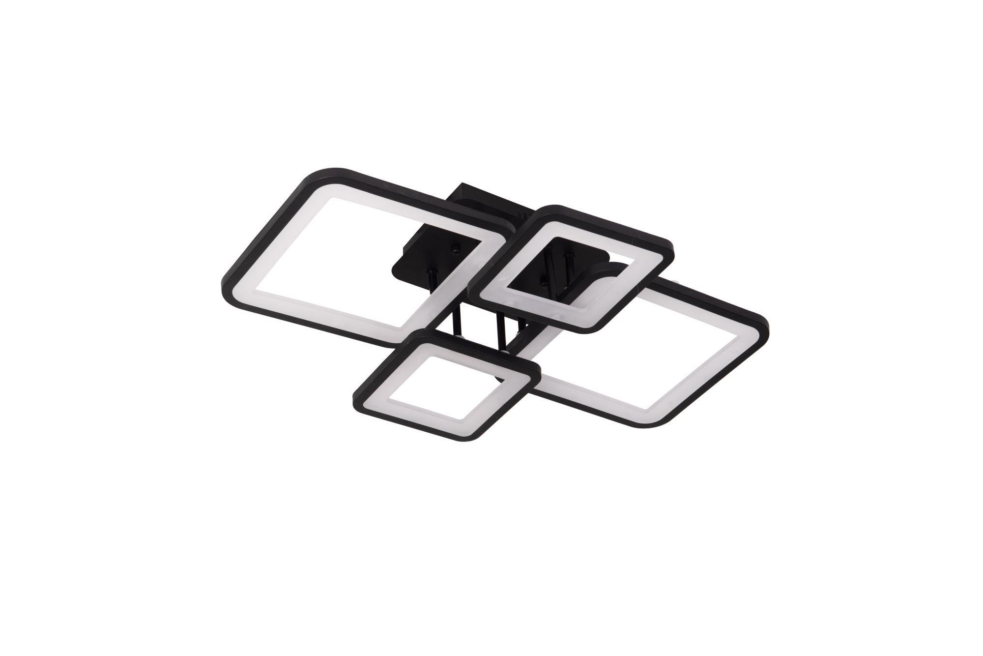 Люстра светодиодная акриловая Valeso V L6087-4 BK