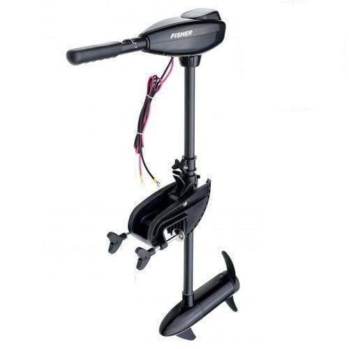 Електромотор для човна Fisher 32lbs; 12V. Індикація. Транцевий.