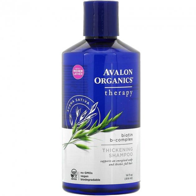 Шампунь для густоты волос Avalon Organics с биотином и комплексом витаминов группы В 414 мл (AVA-36102)