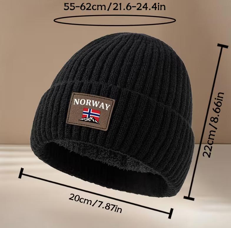 Шапка-бінні флісова NORWAY OneSize Чорний (30766520) - фото 3