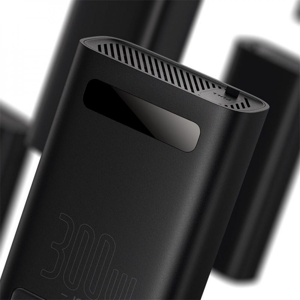 Автомобільний інвертор BASEUS In-car Inverter 300 W 220V CN/EU Чорний (37805 black) - фото 7