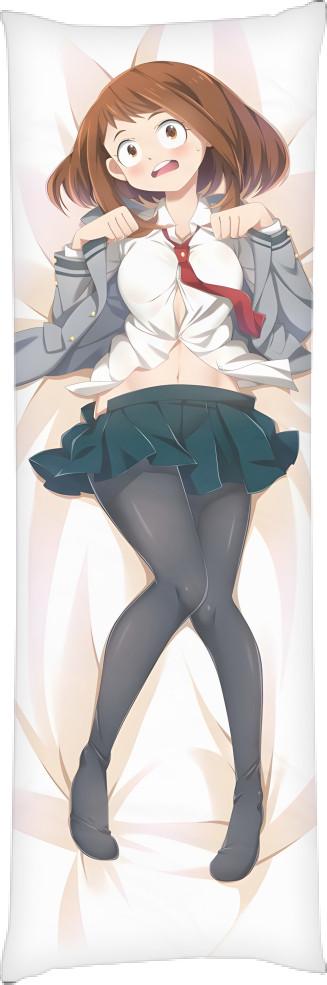 Подушка дакимакура Ochaco Uraraka 60x180 см (14097808)