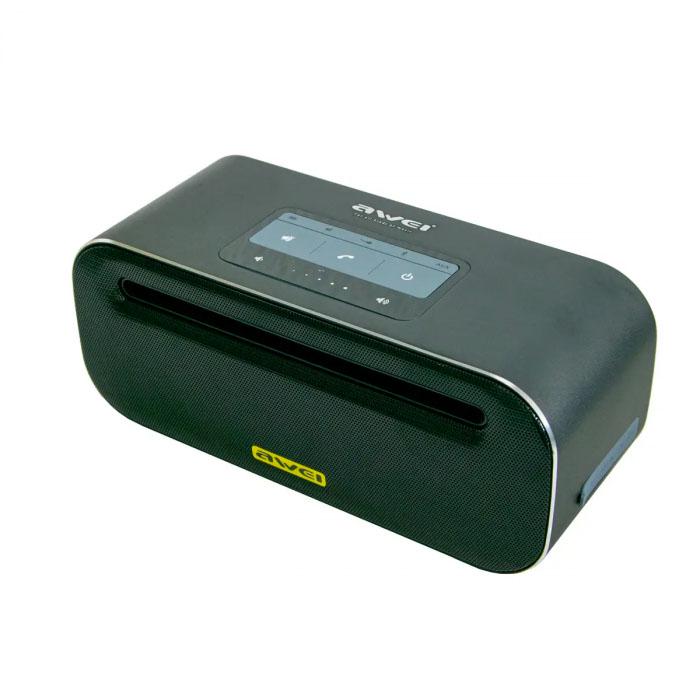 Колонка портативная Awei Y600 Bluetooth/MP3/AUX/Mic Black (22130)