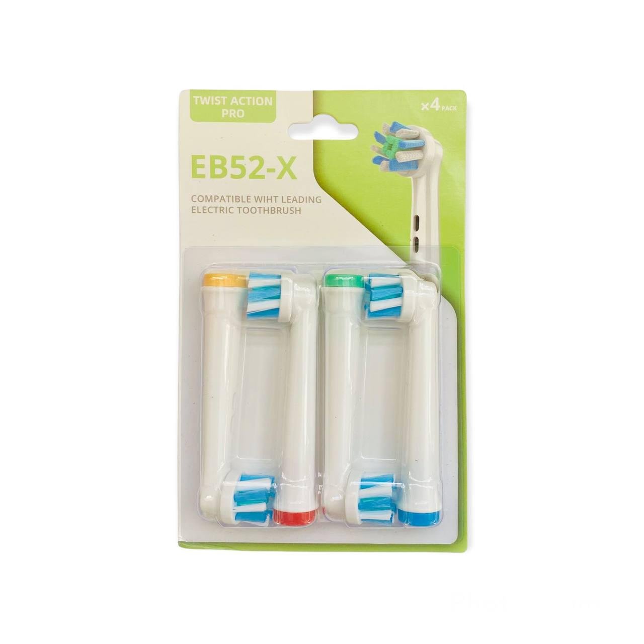 Насадки для зубной щетки Braun Oral-B EB50 Cross Action 4 шт. (EB-52X) - фото 1