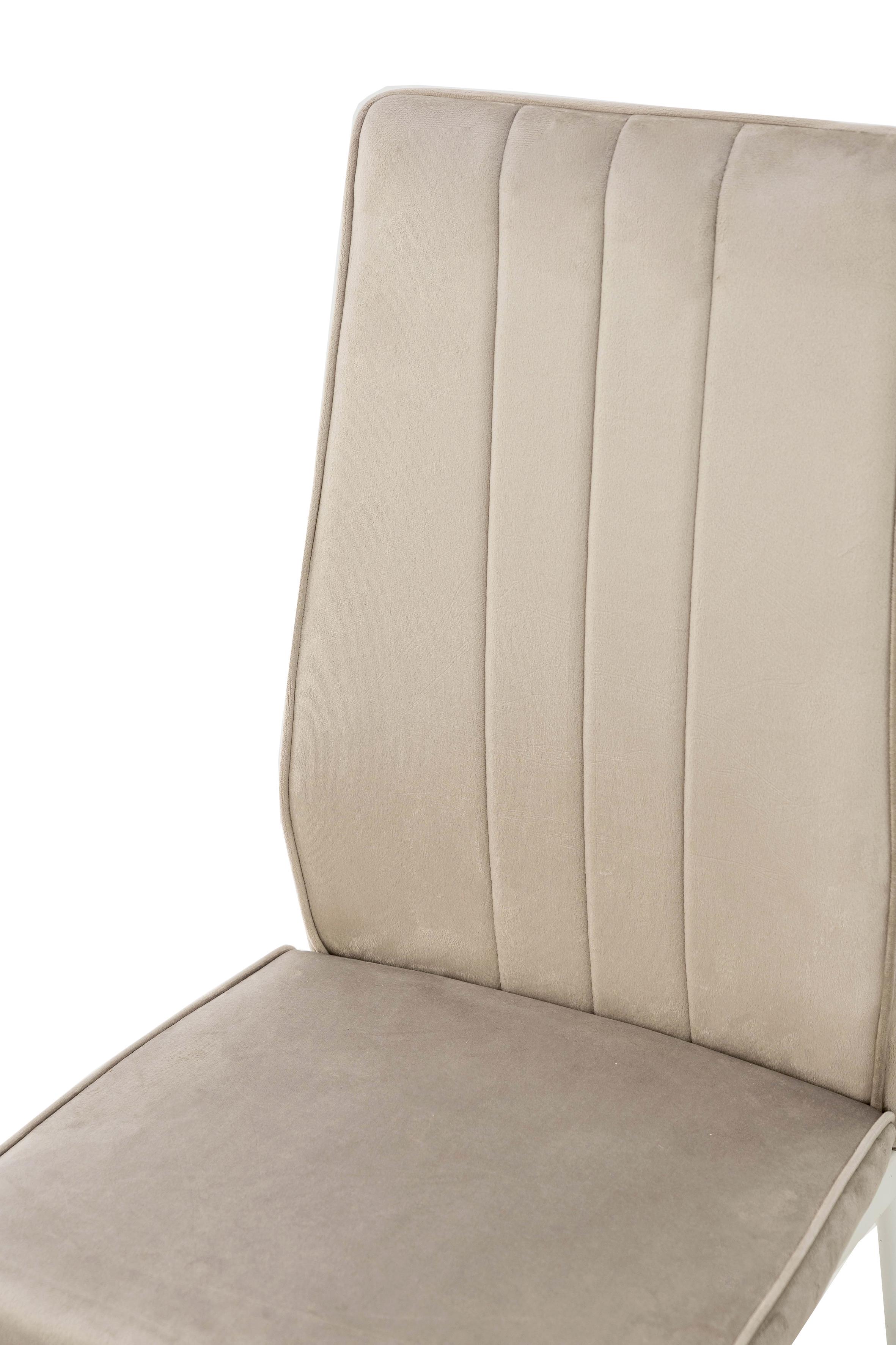 Стул для кухни и гостиной ГРЕЙС Рич 410х970х400 мм Белый/Песочный (GAА0057680) - фото 9