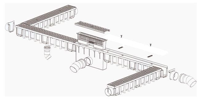 Фиксатор решетки для водотводной системы Камп - фото 2 Фиксатор решетки для водотводной системы Камп - фото 2