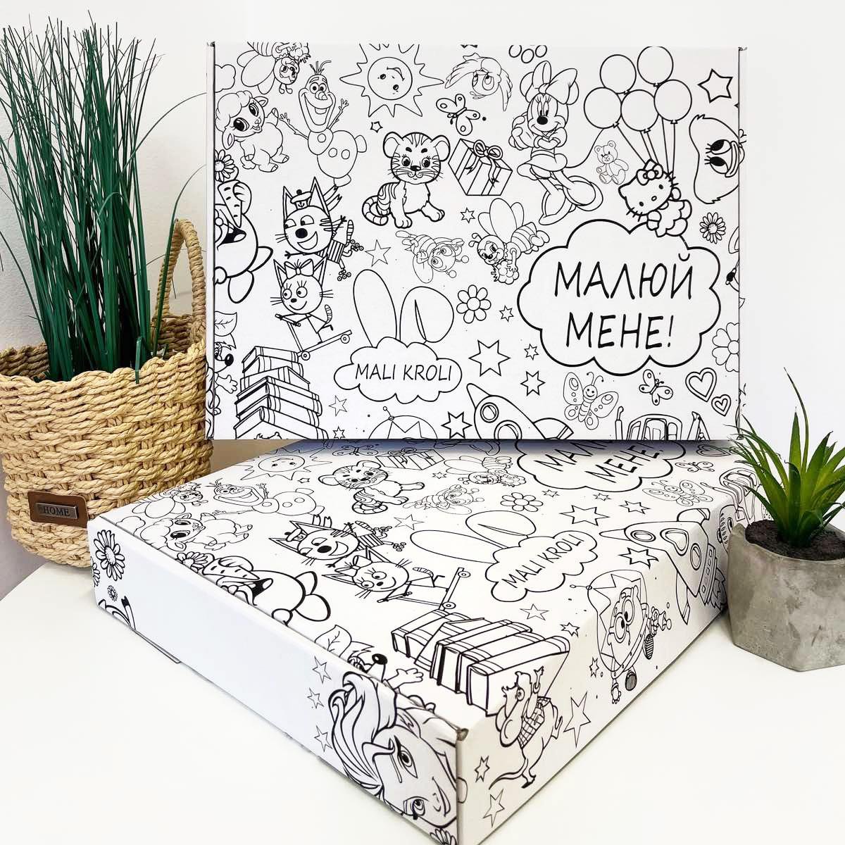 Раскраска именная на День рождения Ассорти Принцесс Дисней Лол 120х150 см (12000002663) - фото 5