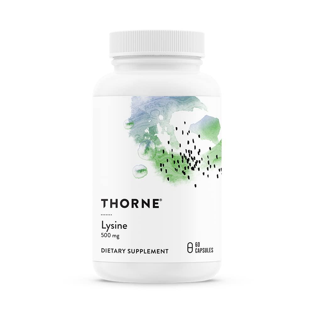 Амінокислота L-лізин Thorne Research L-Lysine 60 caps