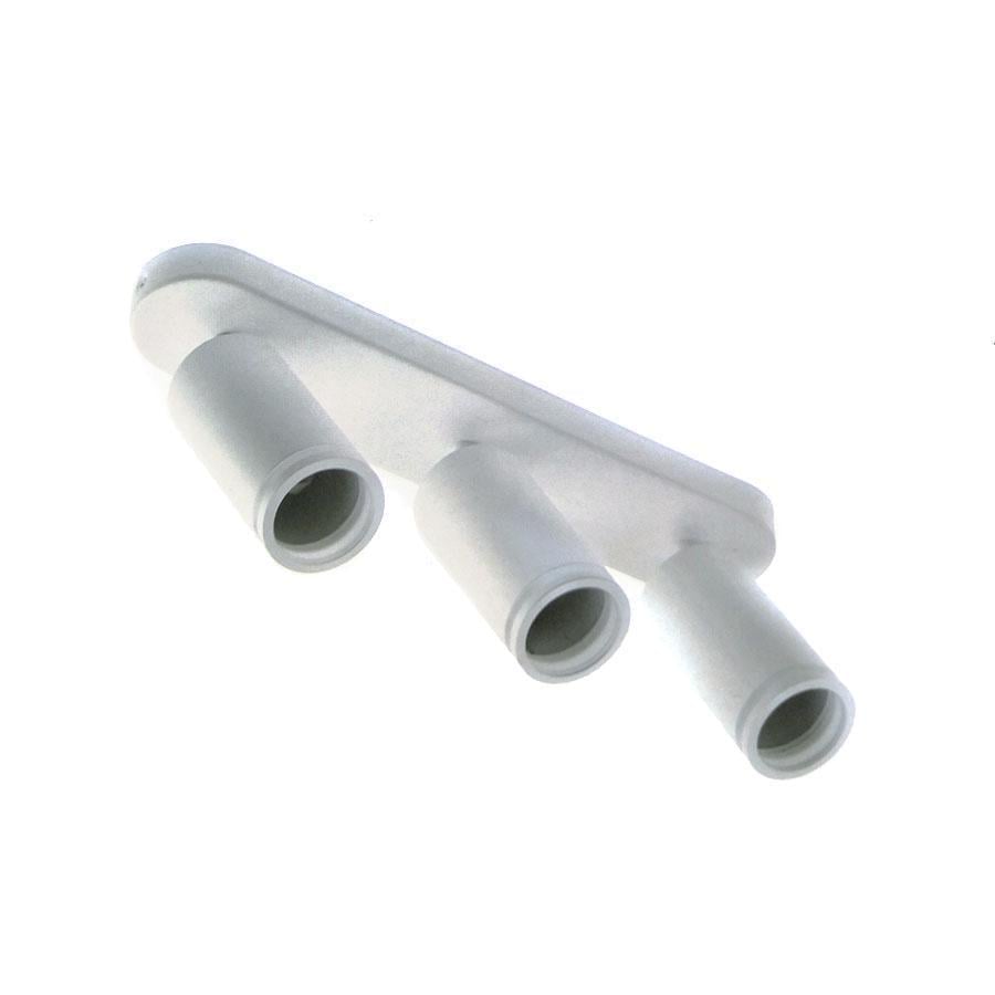 Потолочный светильник спот GTV Solis алюминий 55x100 мм 3хIP20 GU10 макс 250V 50/60 Гц Белый