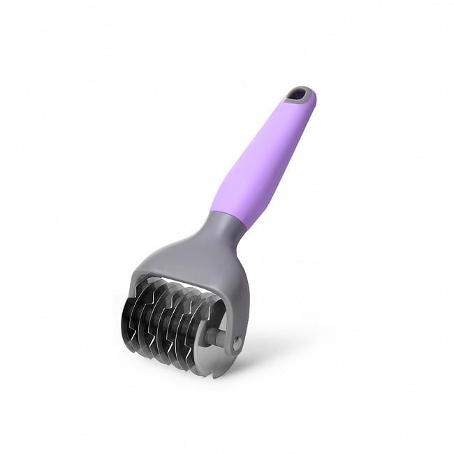 Роллер пластиковый Fissman 18x7x4 см для фигурной нарезки теста (GT-8573.DC)