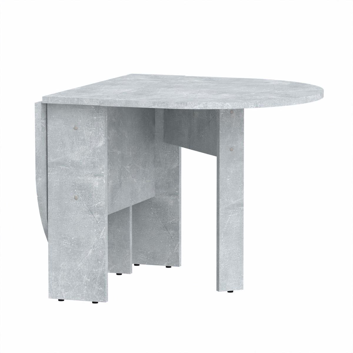 Стол-книжка раскладной Компанит 5 Мини 60х18,2х50 см Бетон (66f00be4e46f9163b5262a65)