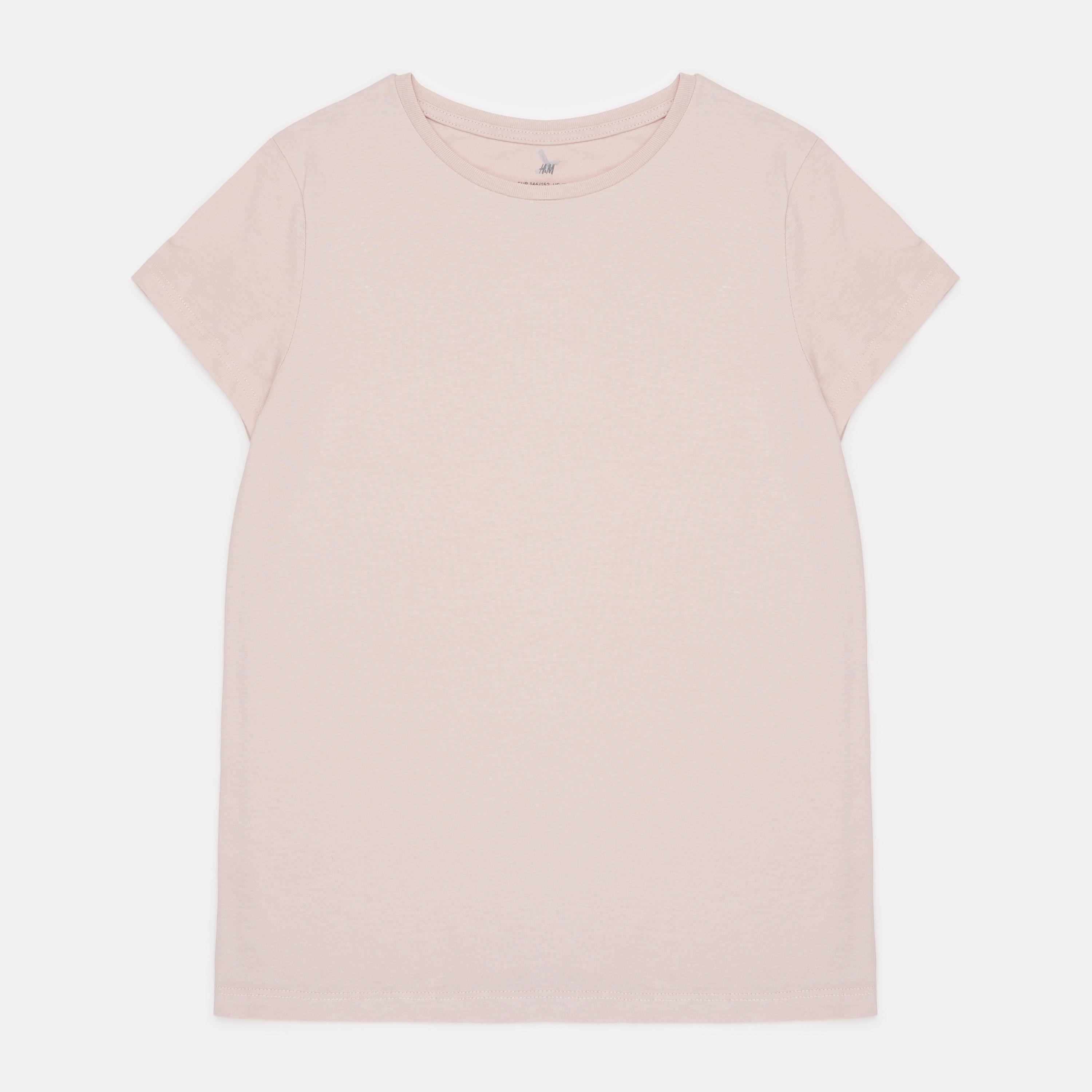 Футболка H&M 146-152 см Пудровий (X1610855196) Футболка H&M 146-152 см Пудровий (X1610855196)